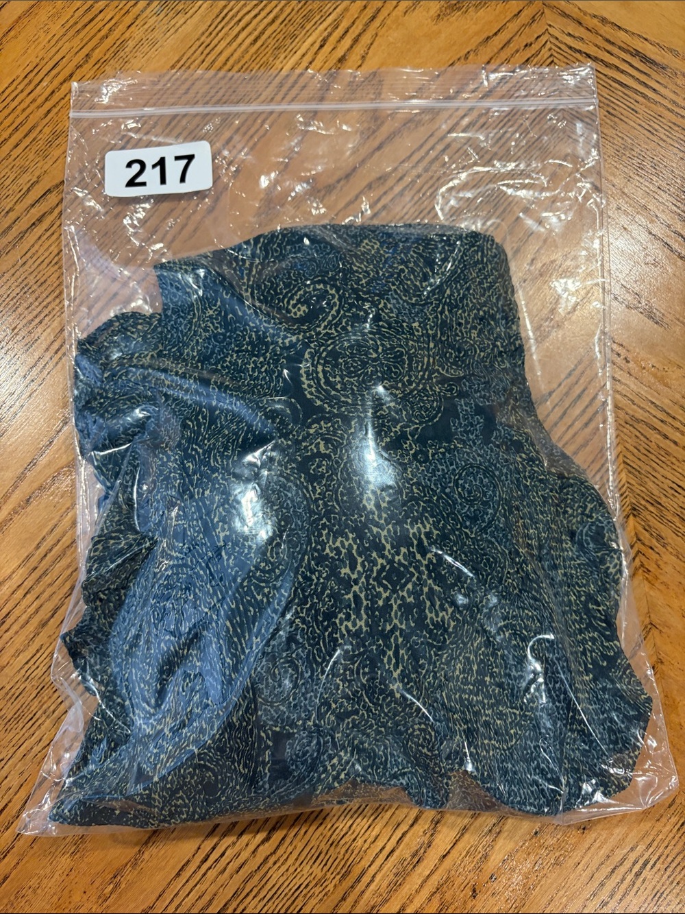 Jones New York 100% Silk Paisley Maxi Skirt Size 12 Blue Green Boho Flowy Lined - Picture 13 of 13
